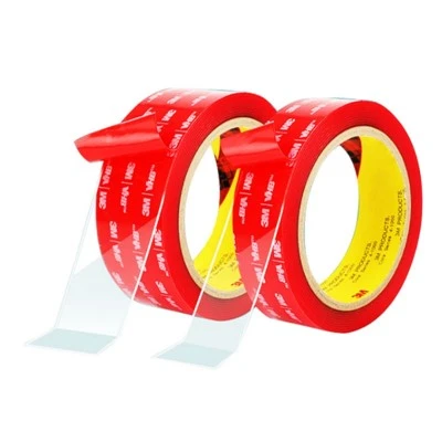 3MTM VHBTM 4910 Clear Double-Sided Acrylic Foam Tape – 600mm X 33m, High Strength Transparent Adhesive Parad Salming tan Metal