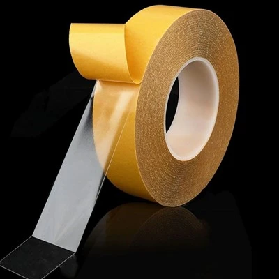 Ultra-Thin Double Sided Polyester Tape 0.03mm|Transparent PET Double Sided Adhesive Tape|Pankakasakey parad Electronics & Precision Components